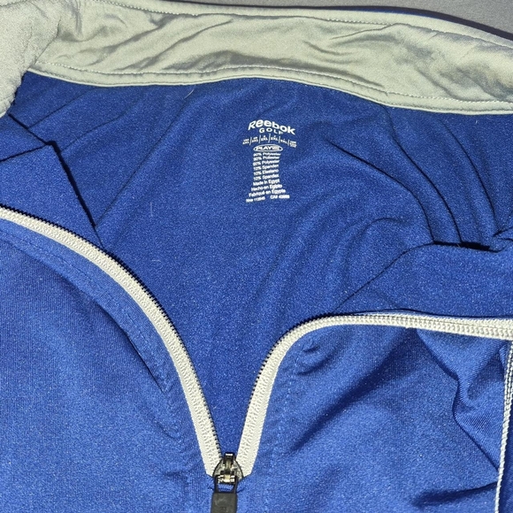 Reebok Golf Blue Pullover - Picture 3 of 7